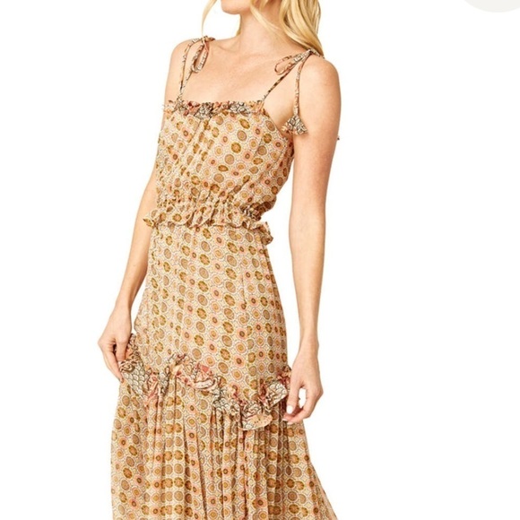 New! MISA Nita Dress in Flora Tile Mix 🌼 Small - Picture 7 of 8